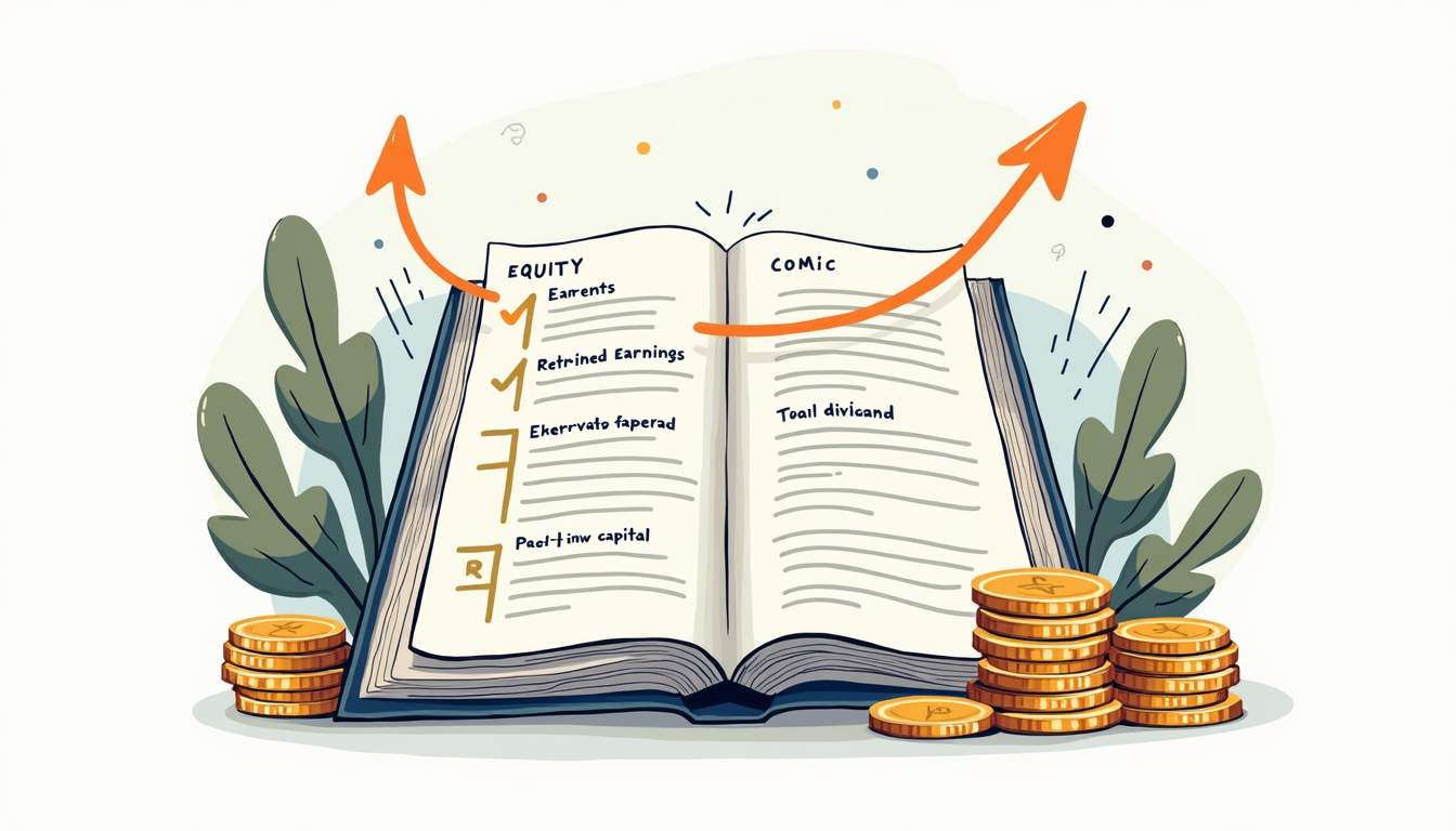 Statement of changes in equity for bookkeeping