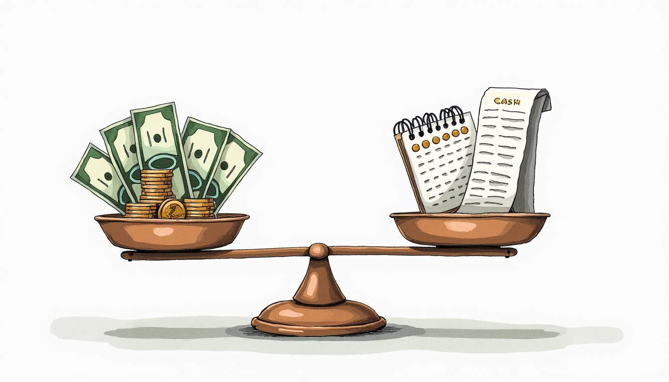 Cash basis vs accrual basis accounting